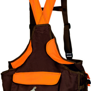Dispan-Γιλέκο-Κυνηγίου-Πολυεργαλείο-με-θήκες-Με-Τιράντες-Πορτοκαλί-Καφέ-vasadis.shop