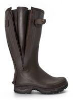 Rouchette Veneur Neo Zip Brown Rubber R'Grip Neoprene Lining multi-activite Γαλότσες France - Image 4