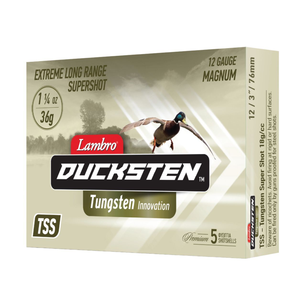 Lambro-ΦΥΣΙΓΓΙΑ-LAMBRO-DUCKSTEN-SST-TUNGSTEN-Ducksten-36γρ.-CAL-12