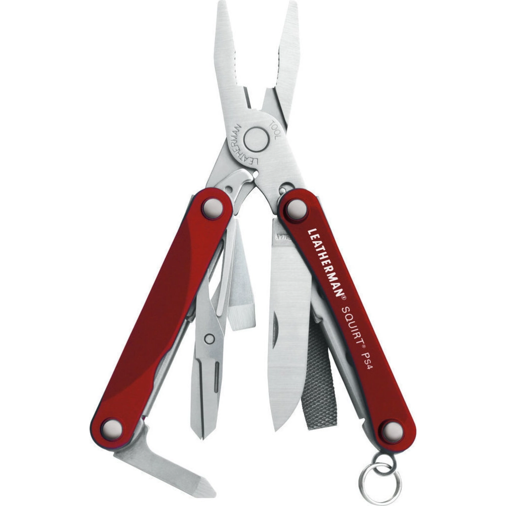 Leatherman-squirt-PS4-831227-Πολυεργαλείο-Κόκκινο