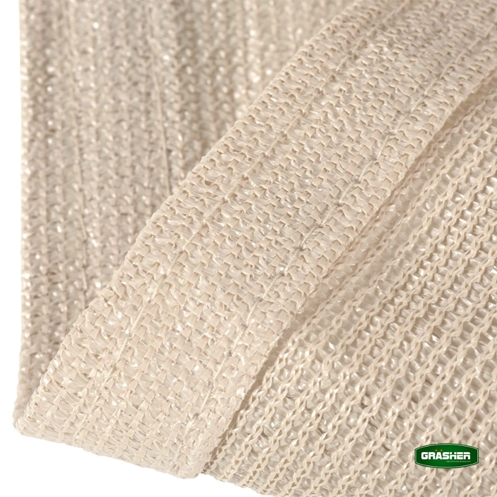 GRASHER-103421-ΠΑΝΙ-ΔΙΧΤΥ-ΣΚΙΑΣΗΣ-Ε-220-ΤΕΤΡΑΓΩΝΟ-3.6x3.6m-ΕΚΡΟΥ