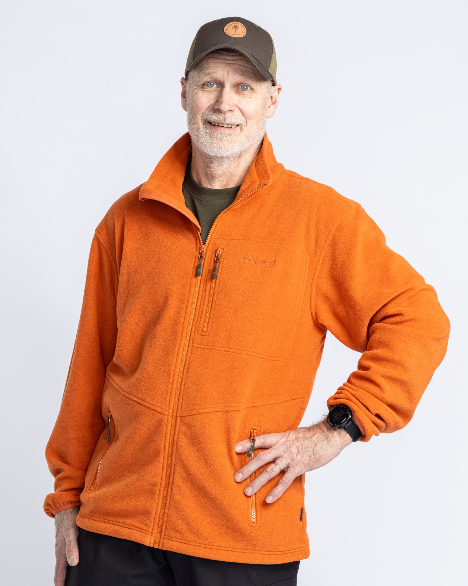 ΖΑΚΕΤΑ PINEWOOD 5065 FINNVEDEN FLEECE ΠΟΡΤΟΚΑΛΙ - Image 2