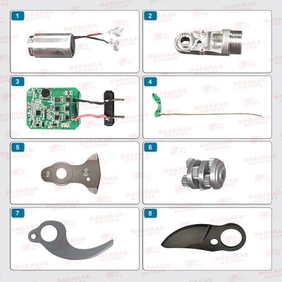 Hyundai-HSB-2626-71E01-Ψαλίδι-Κλαδέματος-Μπαταρίας-εξαρτηματα