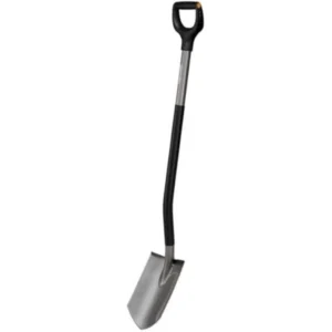 Πατόφτυαρο-Αιχμηρό-Fiskars-Spade-Grey-με-Εργονομική-Λαβή