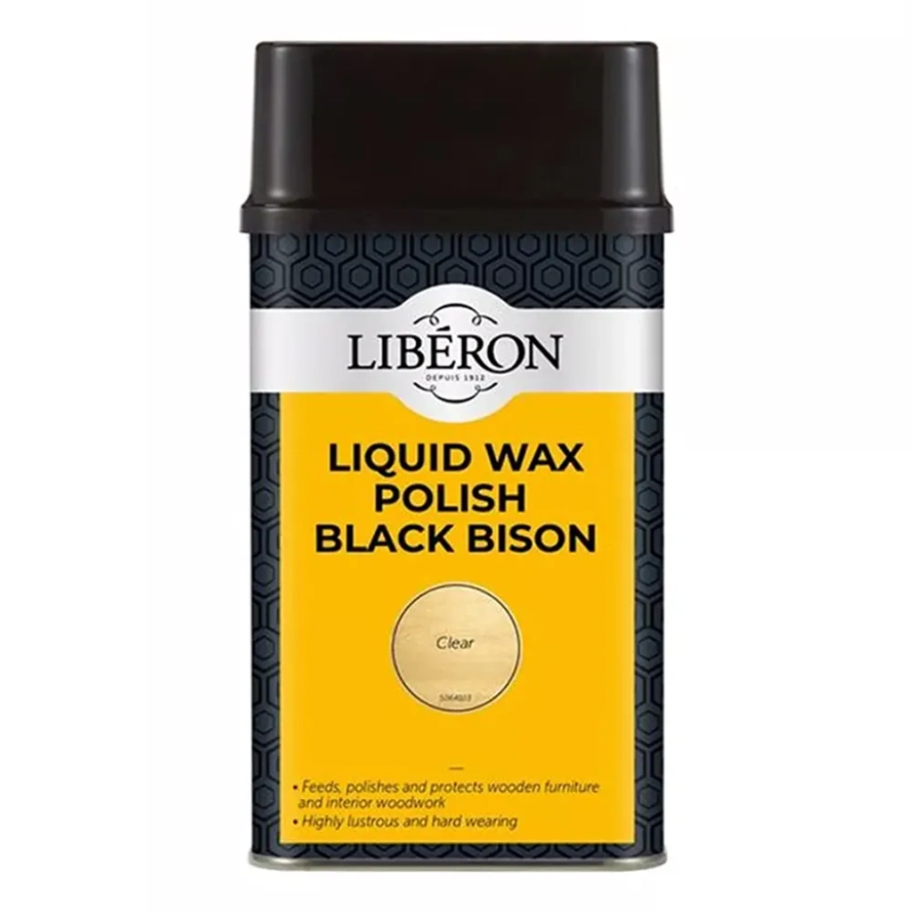Υγρό Φυτικό Κερί από Φοίνικα Liberon Liquid Wax Polish Black Bison 500ml
