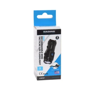 Krausmann-LT40157-Φακός-χειρός-μίνι-LED-επαναφορτιζόμενος-500-mAh