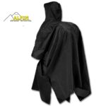Alpin-Αδιάβροχο-Πόντσο-Outdoor-Pu-Polyester-Pvc-Coating-–-Μαύρο
