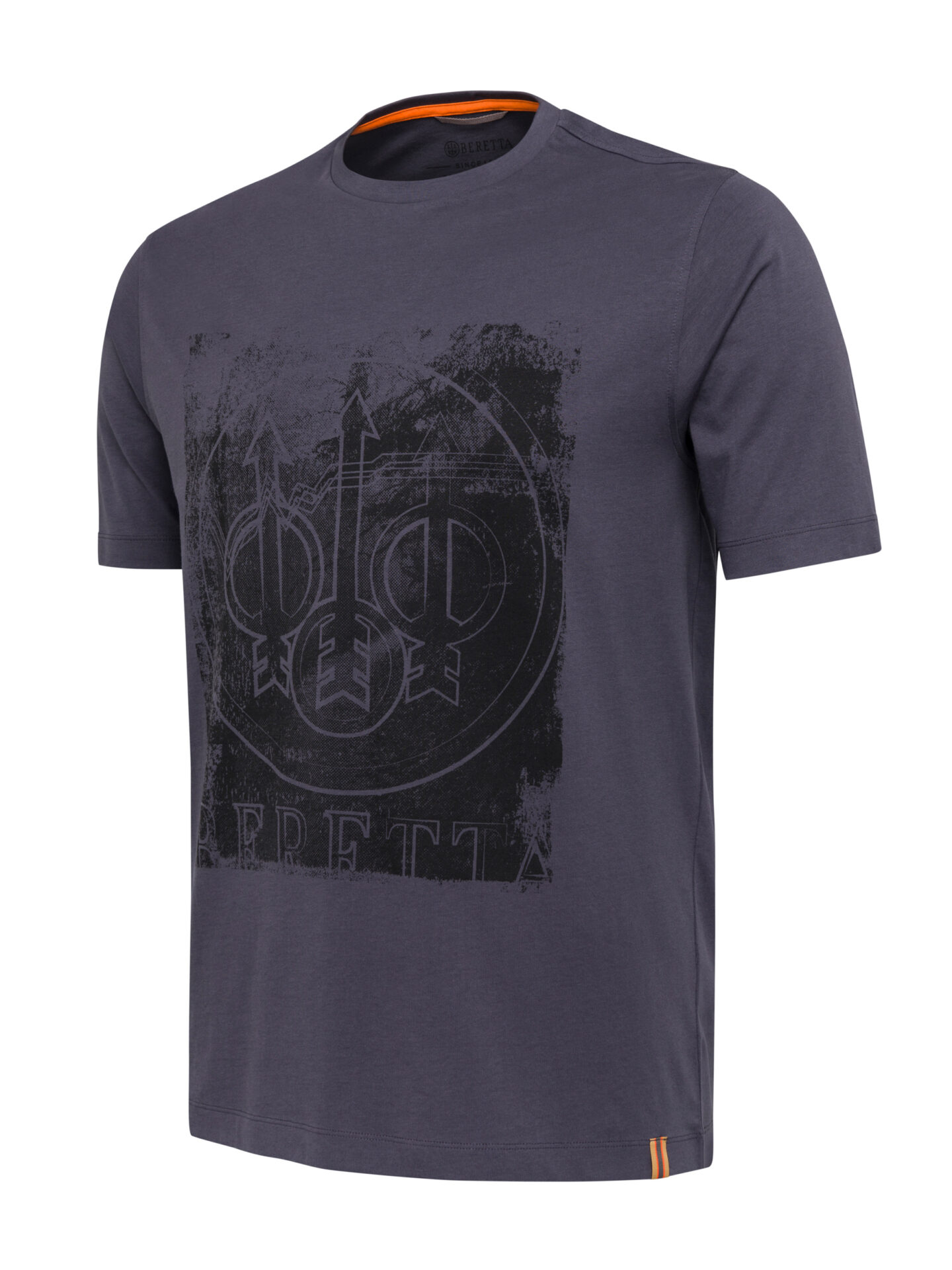 BERETTA ΚΟΝΤΟΜΑΝΙΚΟ ΜΠΛΟΥΖΑΚΙ T SHIRT ΜΠΛΕ B-Logo Beretta Italy
