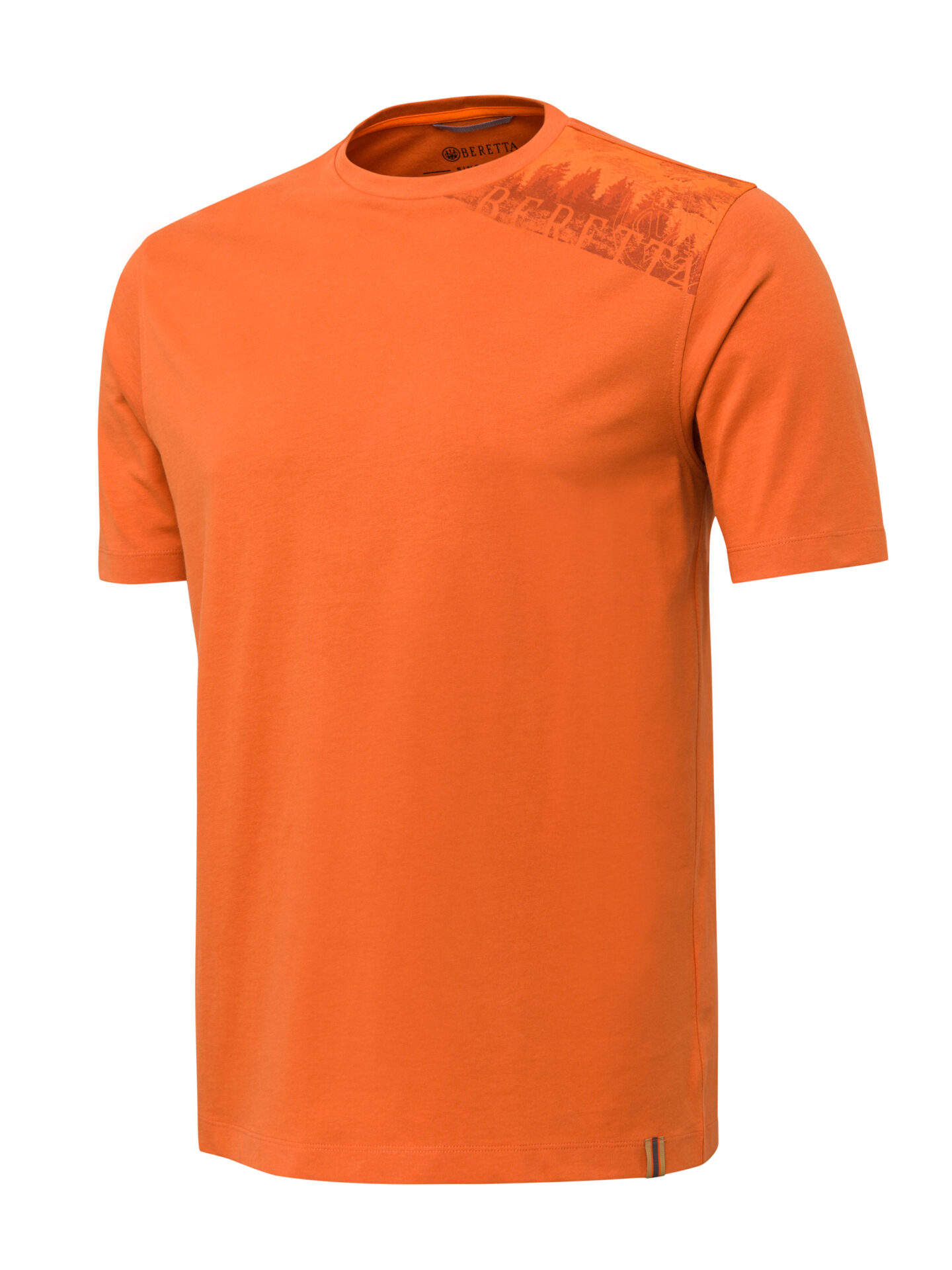BERETTA ΚΟΝΤΟΜΑΝΙΚΟ ΜΠΛΟΥΖΑΚΙ T SHIRT ΠΟΡΤΟΚΑΛΙ Pine Shoulder Beretta Italy