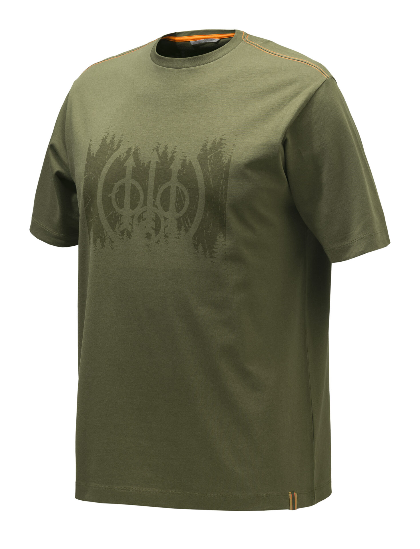 BERETTA-ΚΟΝΤΟΜΑΝΙΚΟ-ΜΠΛΟΥΖΑΚΙ-T-SHIRT-ΧΑΚΙ-B-Logo-Trident-Beretta-Italy
