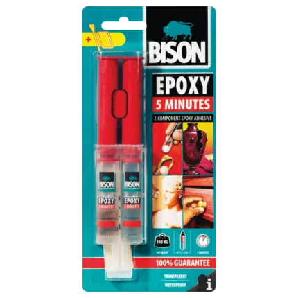 Bison 5 Minutes Εποξική Κόλλα 2 Συστατικών 24ml