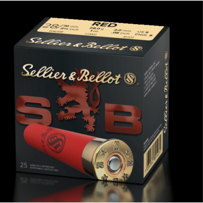 CAL 28 SELLIER BELLOT C28 SB RED 28gr