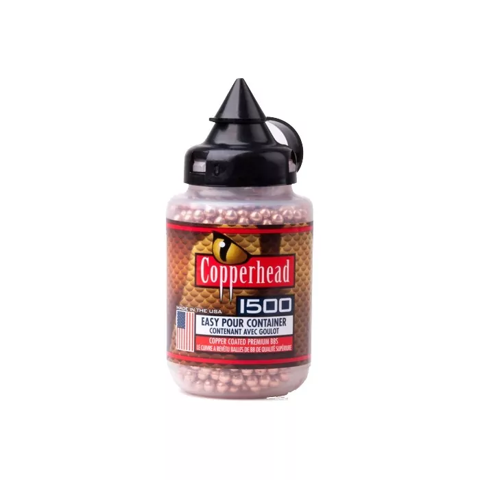 Crosman COPPERHEAD ΒΛΗΜΑΤΑ ΒΒ ΣΕ 4,5ΜΜ ΣΕ ΣΥΣΚΕΥΑΣΙΑ 1500ΤΕΜ