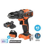 Krausmann-U71020-15SB-Δραπανοκατσάβιδο-Κρουστικό-20V-BL-Μπαταρία-5.0Ah-Παρελκόμενα-ΔΩΡΟ-Τσάντα