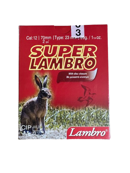 Lambro Φυσίγγι Κυνηγίου Lambro SUPER 36gr Lambro Φυσίγγι Κυνηγίου Lambro SUPER 36gr