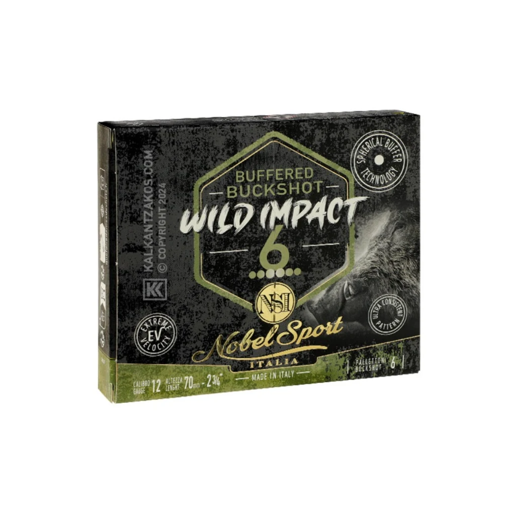 Nobel Sport Δράμια NSI Buffered Buckshot 6Βολα