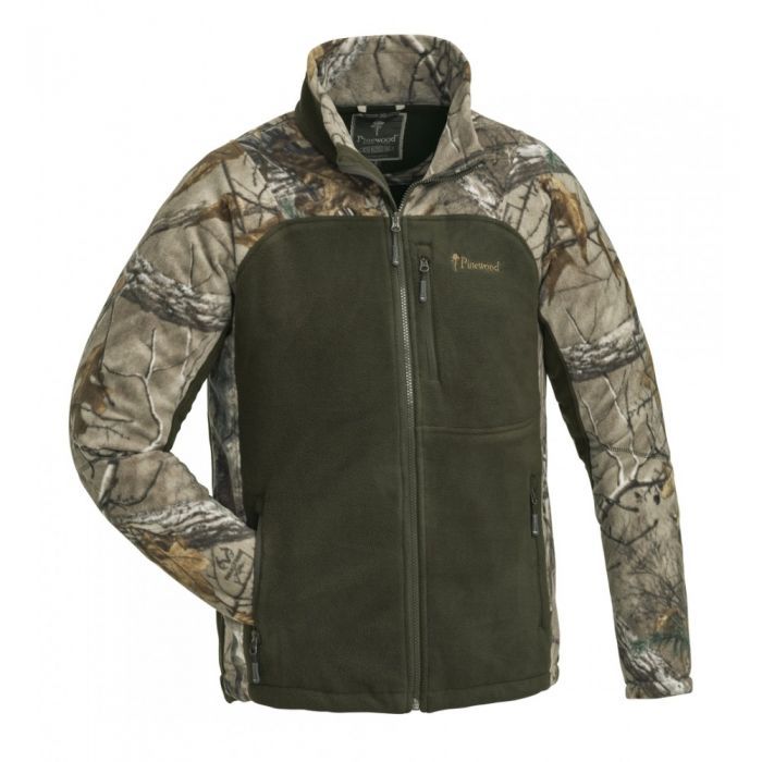 Pinewood-8761-Ζακέτα-Fleece-Jacket-Oviken-Χακί-vasadis.shop