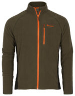 Pinewood-Ζακέτα-5248-AIR-VENT-FLEECE-Χακί-Πορτοκαλί