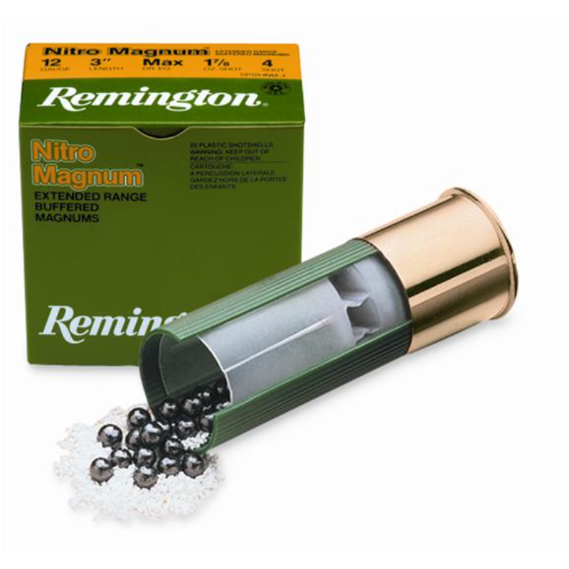 Remington Φυσίγγια Nitro Mag Buffered Magnum Loads Cal.12 Ν2 3'' 53gr