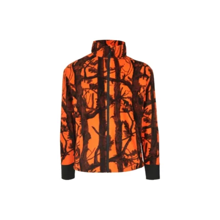TOXOTIS-Ζακέτα-Fleece-Πορτοκαλί-Camo-0780