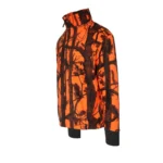 TOXOTIS-Ζακέτα-Fleece-Πορτοκαλί-Camo-078O