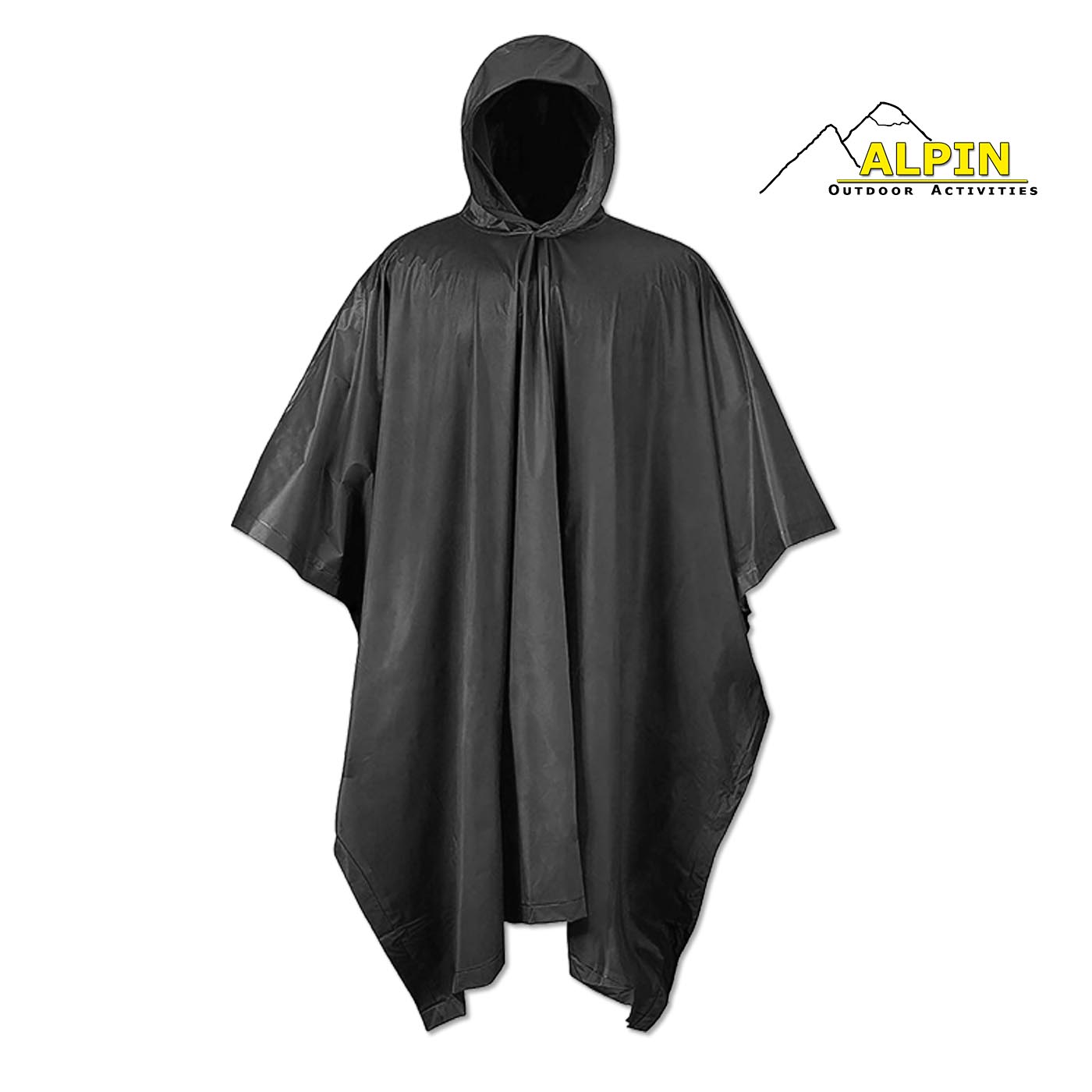 Αδιάβροχο Πόντσο Μαύρο PVC Rain Poncho Alpin Outdoor 0.10mm μαυρο Αδιάβροχο-Πόντσο-Μαύρο-PVC-Rain-Poncho-Alpin-Outdoor-0.10mm-μαυρο