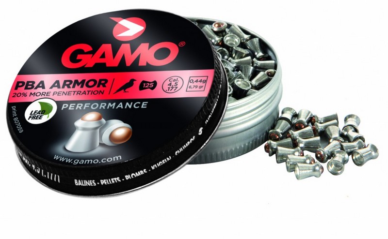 Βλήμματα GAM0 PBA ARMOR125 ΜΥΤΗ ΣΤΡΟΓΓΥΛΗ 4.5mm Βλήμματα GAM0 PBA ARMOR125 ΜΥΤΗ ΣΤΡΟΓΓΥΛΗ 4.5mm
