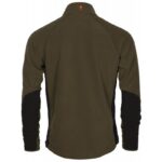 Ζακέτα-Fleece-Air-Vent-Fleece-5248-Χακί-Πορτοκαλί-Pinewood-vasadis.shop