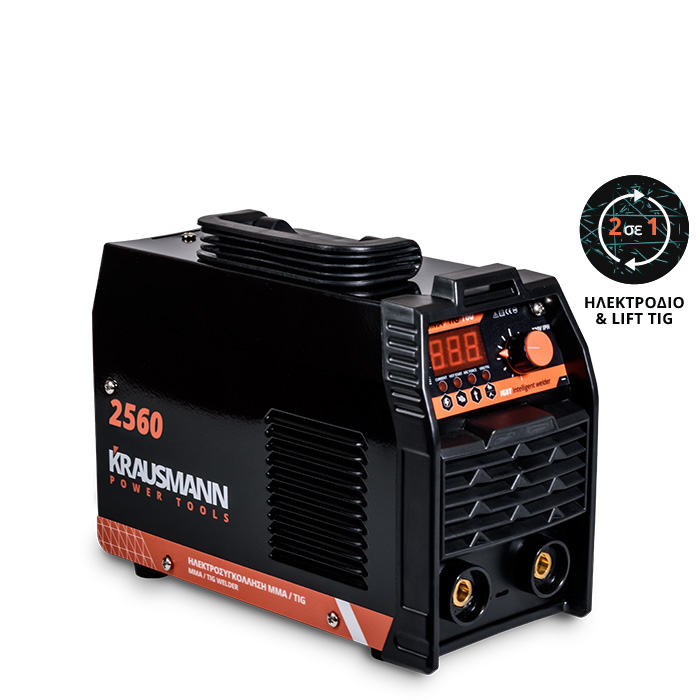 Ηλεκτροσυγκόλληση MMA TIG 200A 2560 krausmann Ηλεκτροσυγκόλληση MMA TIG 200A 2560 krausmann
