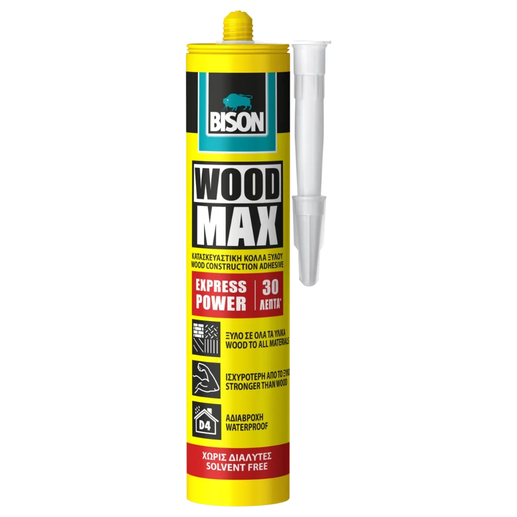 Ξυλόκολλα Bison Wood Max Express Power 380g