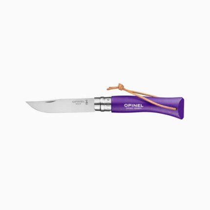 Σουγιάς-Opinel-BAROUDEUR-No.07-Inox-Purple-Μωβ