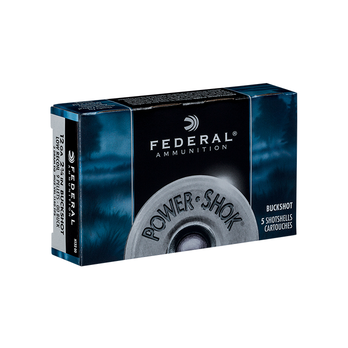 Φυσίγγια FEDERAL 2 34'' FEDERAL F127 POWER SHOK ΔΡΑΜΙΑ C12 8ΒΟΛΑ 9ΒΟΛΑ