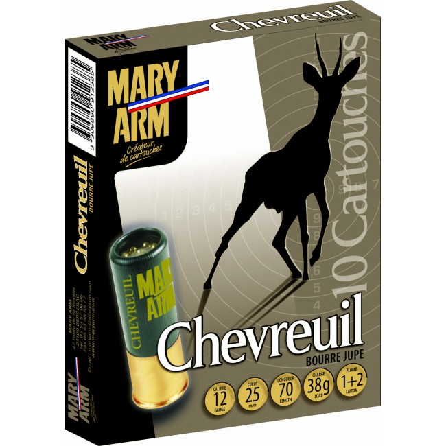Φυσίγγια-MARY-ARM-CHEVREUIL-38gr.