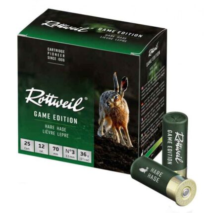Φυσίγγια Rottweil Game Edition Hare Λαγός 36gr